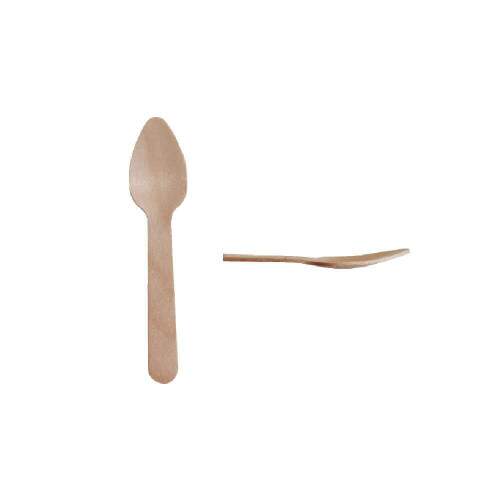 Colher de Madeira Sobremesa Pct/50 52556 - Theoto