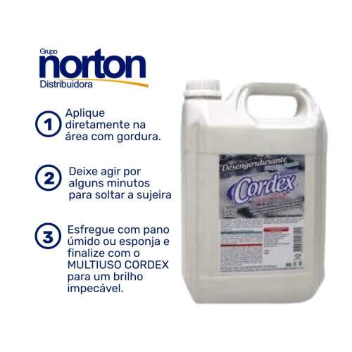 Desengordurante Cordex 5L - Ref 124