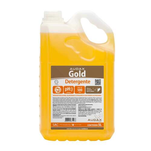 Detergente Neutro Gold Concentrado 5L 106054 - Audax