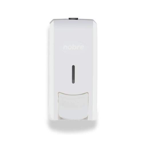 Dispenser Para Sabonete Lquido 800ml Com Reservatrio Branco 40301 - Nobre
