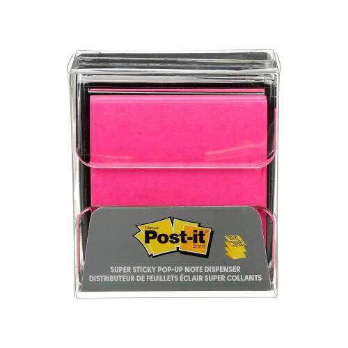 Dispensador Post-it Pop Up Com Bloco Autoadesivo 76x76mm 100 Folhas - 3M