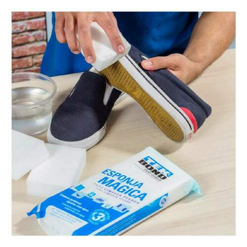 Esponja Mgica Limpeza Pesada Pct/3 - Tekbond