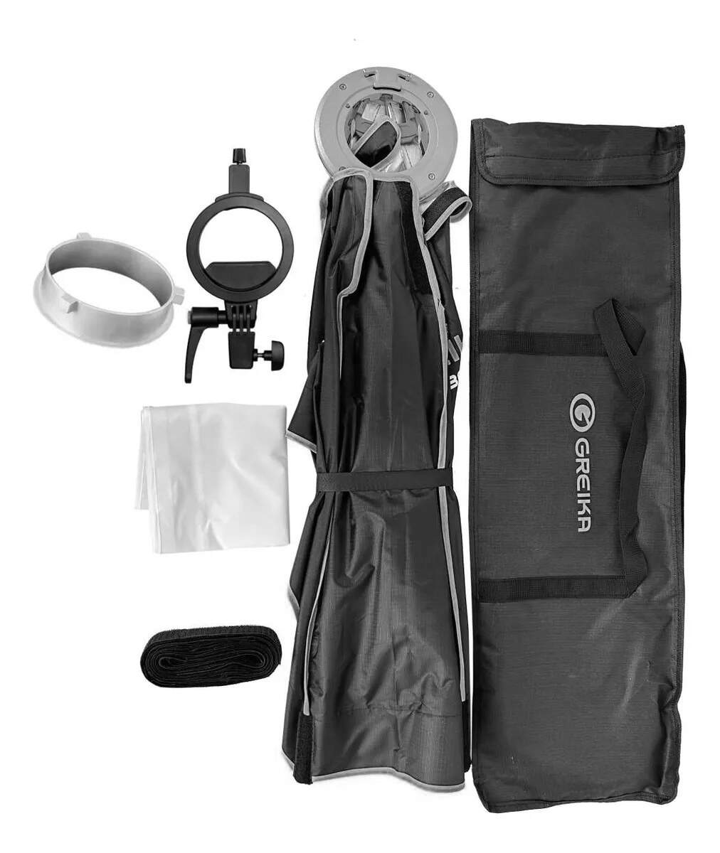 Octabox Greika Gkh-65 Montagem Rapida com conexão Bowens e FLash