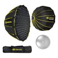 Softbox Beauty Dish Greika 85cm Bowens Com Colmeia Grid