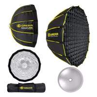 Softbox Beauty Dish Greika 105cm Bowens Com Colmeia Grid