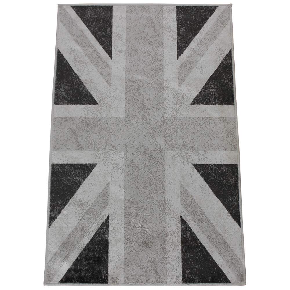 Tapete Belga Premium Flag Bandeira Inglaterra Reloaded Cinza 0 67 X 1 05 M