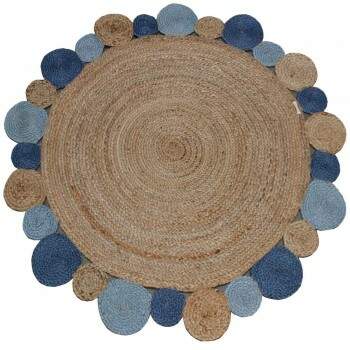 Tapetes de sisal redondo clearance