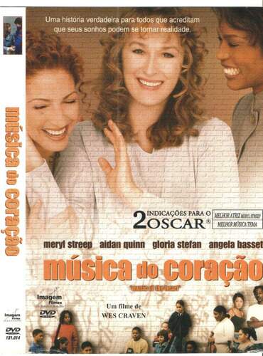 DVD Filme Música do Coração - SEMINOVO REVISADO