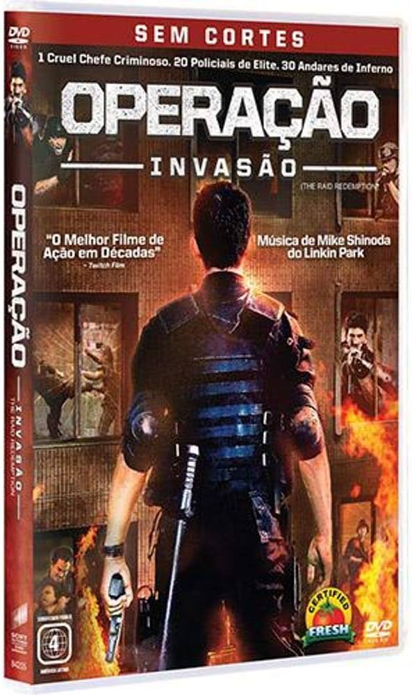 DVD Filme Operação Invasão - SEMINOVO REVISADO