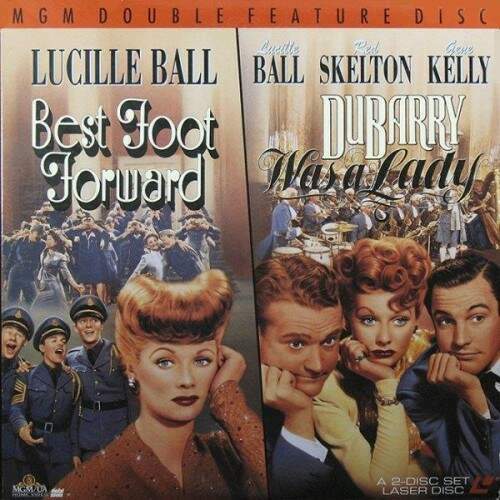 Best Foot Forward & Du Barry Was A Lady (Laserdisc) NTSC - DUPLO - SEMINOVO RARO IMPORTADO