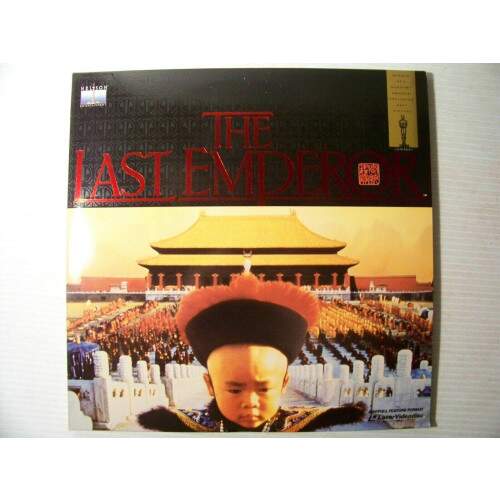 THE LAST EMPEROR (Laserdisc) NTSC - DUPLO - M SEMINOVO RARO IMPORTADO