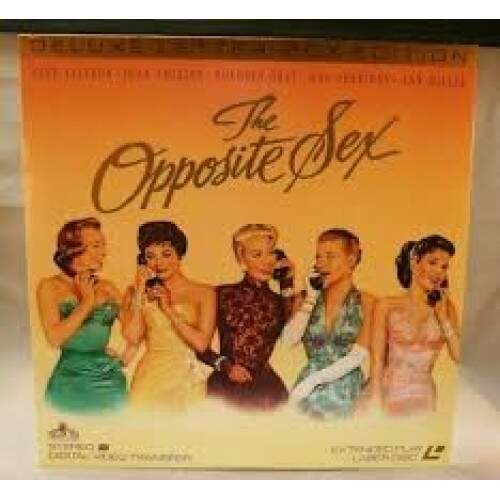 O Sexo Oposto * June Allyson, Joan Collins, Dolores Gray (Laserdisc) NTSC - SEMINOVO RARO IMPORTADO