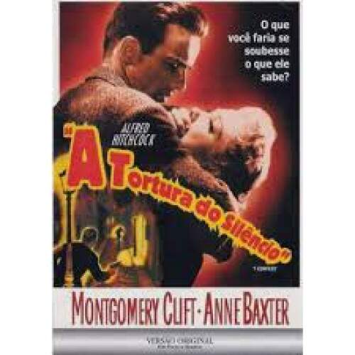 A Tortura do Silencio - Hitchcock - SEMINOVO REVISADO