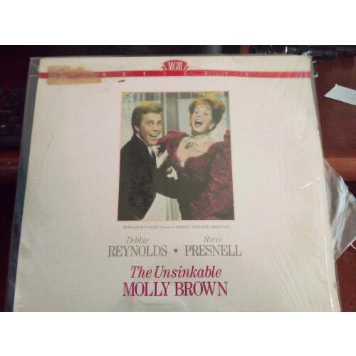 The Unsinkable Molly Brown (Laserdisc) NTSC - SEMINOVO IMPORTADO
