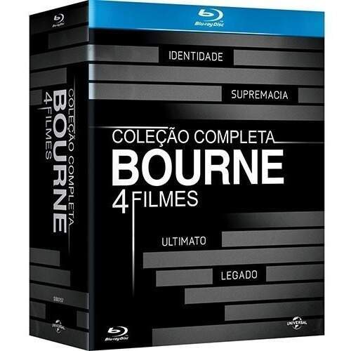 Coleo Completa Bourne 4 Filmes - BLU RAY NOVO LACRADO