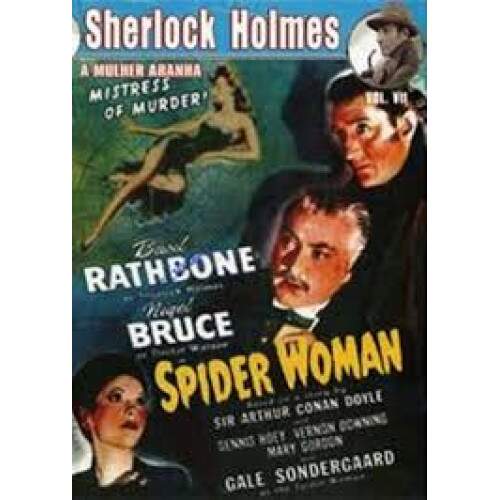 SHERLOCK HOLMES A MULHER ARANHA - SEMINOVO REVISADO