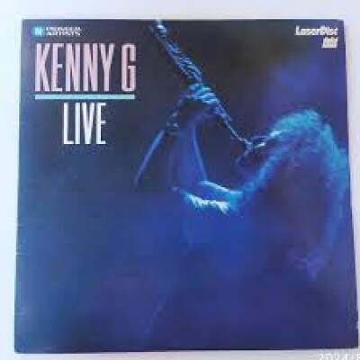 KENNY G LIVE - LASERDISC - SEMINOVO RARO IMPORTADO