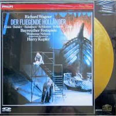 Der Fliegende Hollander - Richard Wagner - CAIXA C/ 2 DISCOS IMPECVEL - (Laserdisc) NTSC - SEMINOVO RARO IMPORTADO