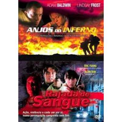 ANJOS DO INFERNO / RAJADA DE SANGUE - 2 FILMES - SEMINOVO REVISADO