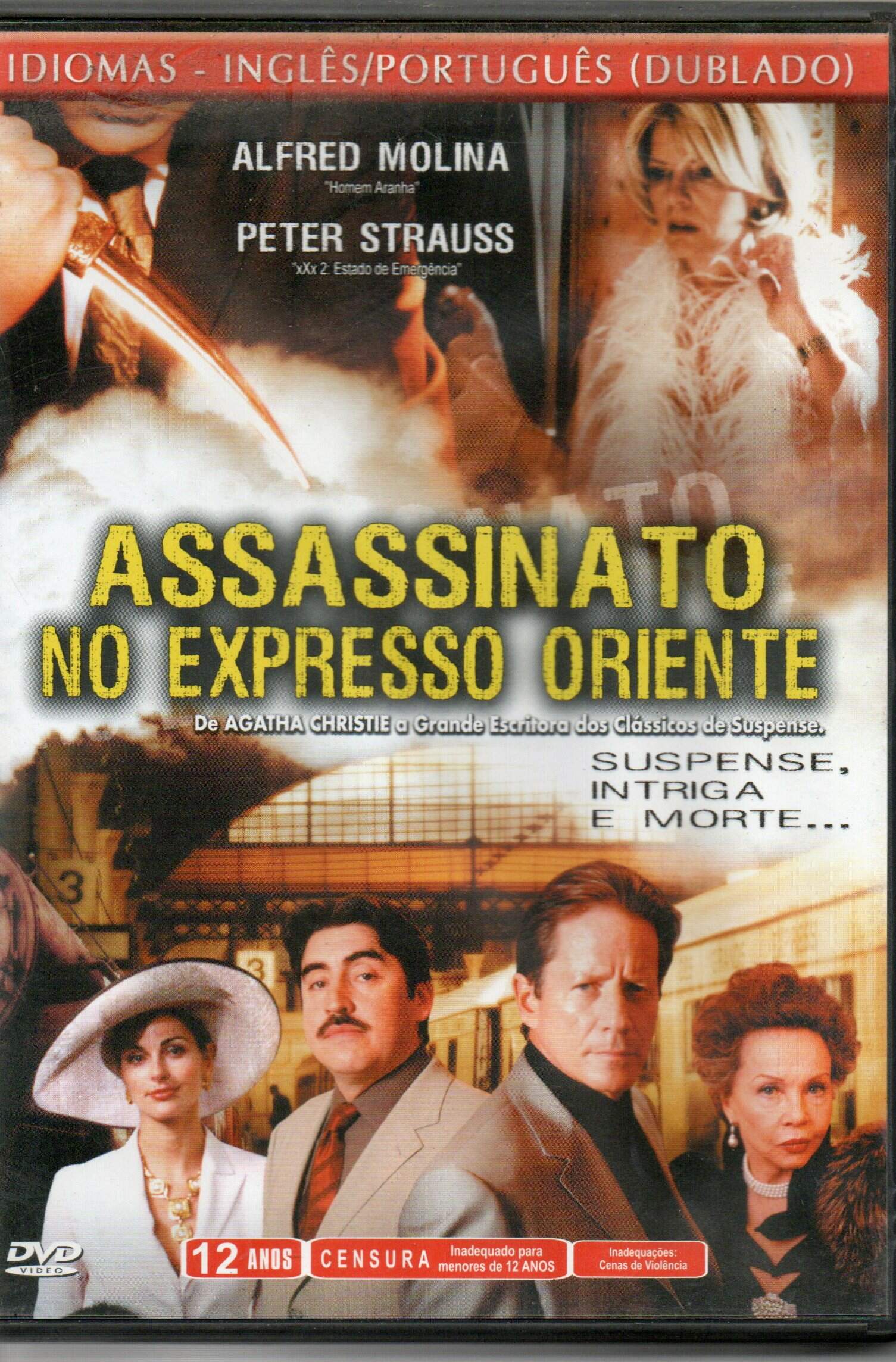 DVD Filme Assassinato No Expresso Oriente -
