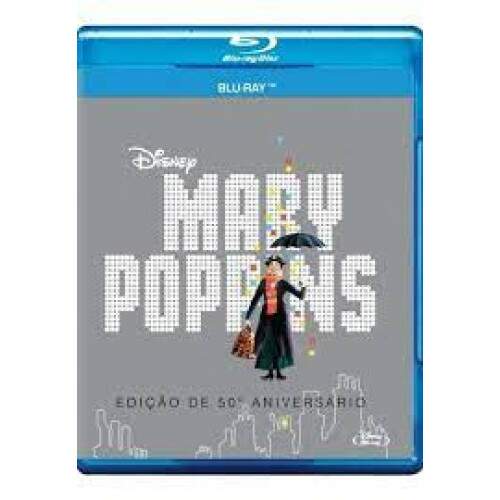 Mary Poppins - Edio de 50  Aniversrio - BLU RAY SEMI-NOVO REVISADO
