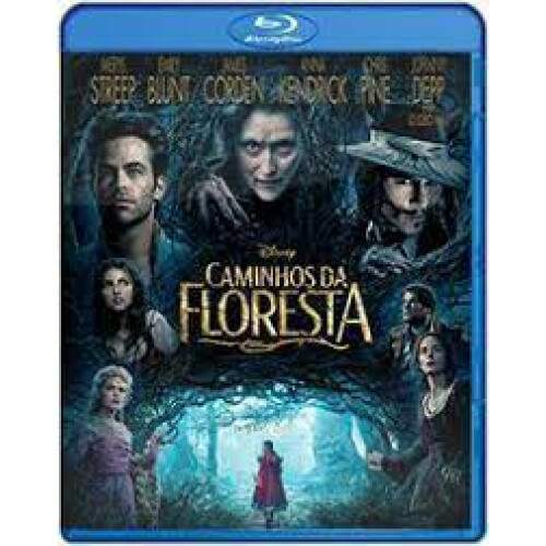 Caminhos da Floresta ( Meryl Streep, Johnny Depp ) BLU RAY SEMINOVO REVISADO RARSSIMO PEA UNICA