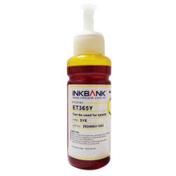 Tinta compatvel Epson T664 Amarela 100ml - Inkbank ET365Y