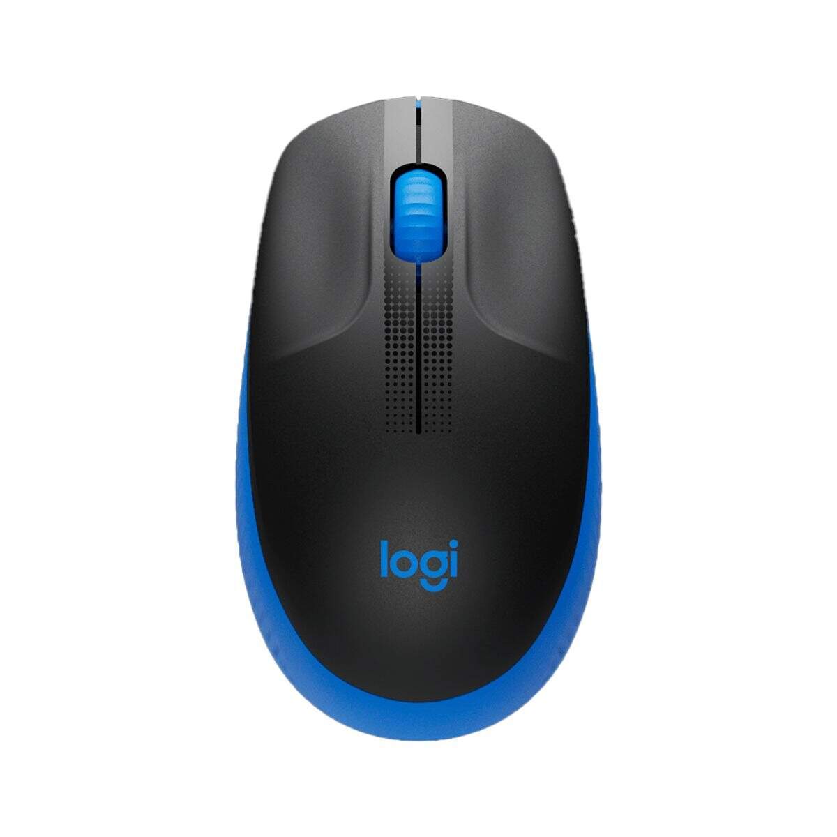 Mouse Sem Fio Logitech M190 Azul / Preto