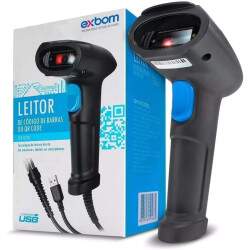 Leitor de Cdigo de Barras com Febraban Laser Usb - 03686 - LCB-180