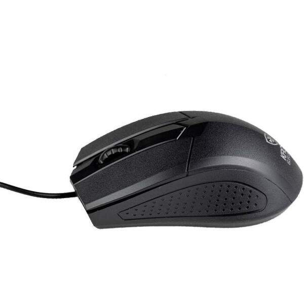 Mouse Com Fio Kross Elegance, USB, 1000 DPI - KE-M108 - Preto