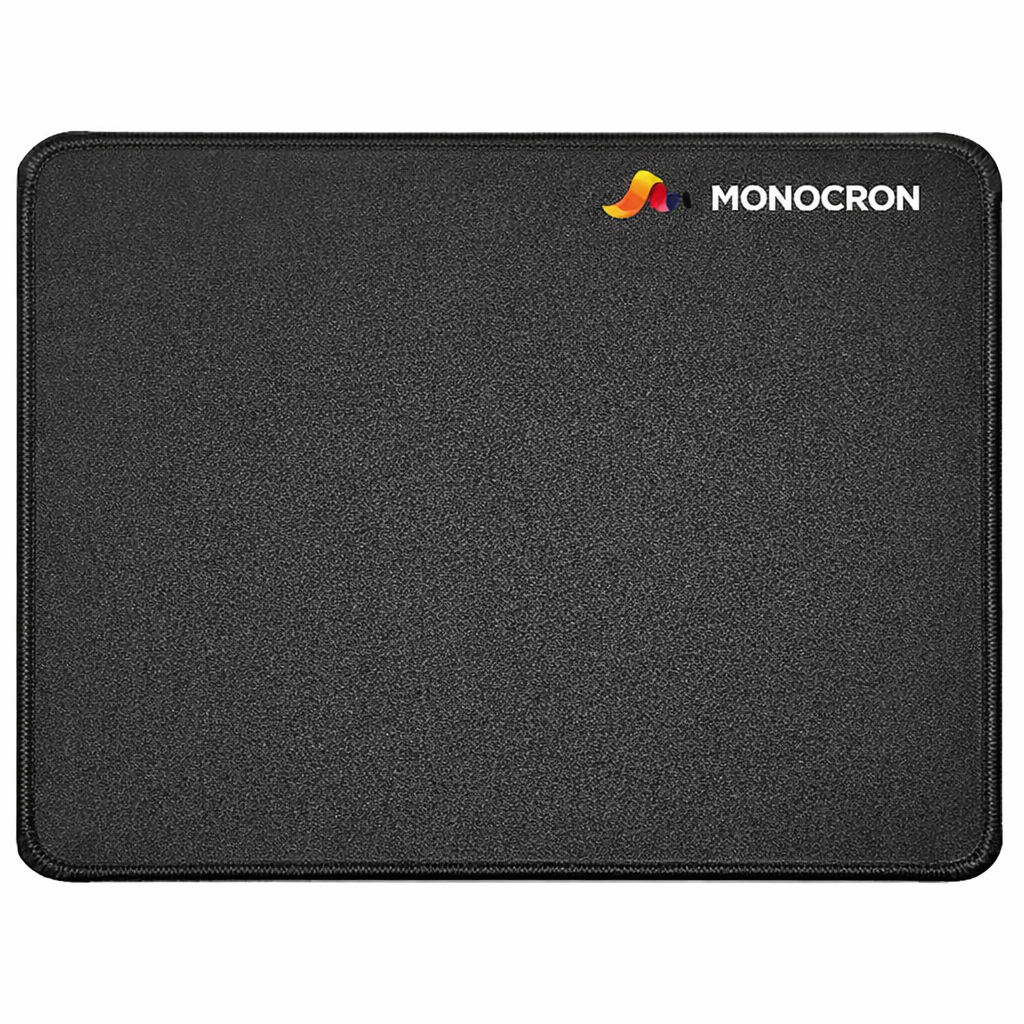 Mousepad Básico Preto Monocron MN-MP182 - Sem Estampa - InterSupri
