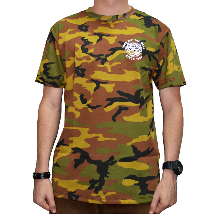 camisa camuflada vans