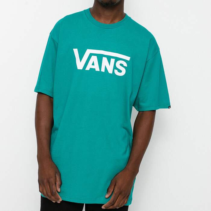 camiseta verde vans