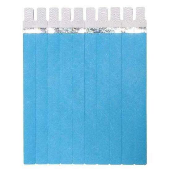 Pulseira Tyvek Azul Claro para Impresso em Jato de Tinta - A4