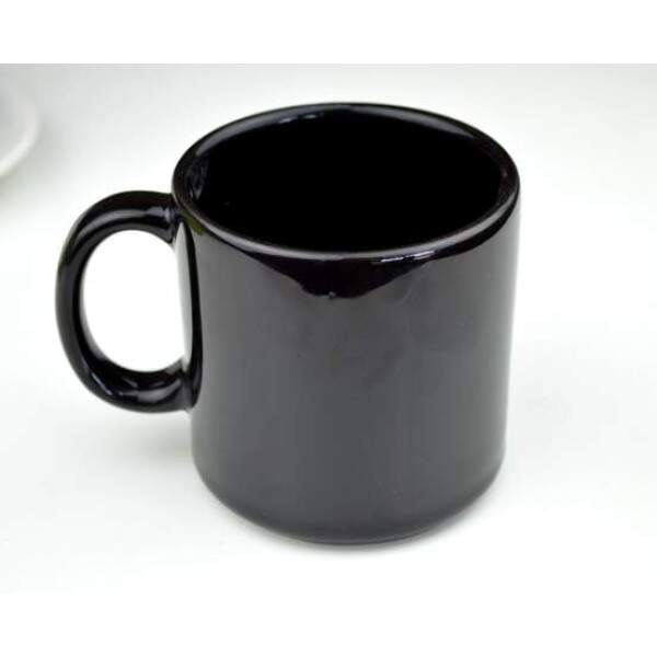 Caneca de Cermica Preta para Transfer Laser - 360ml