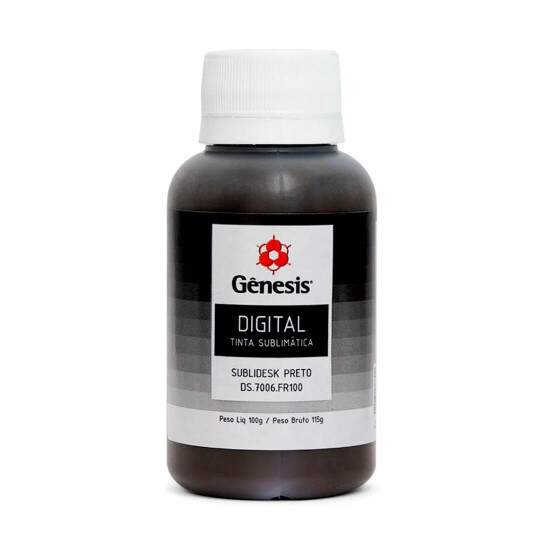 Kit 5 Tintas Sublimtica Gnesis para Impressora Ecotank - 100ml