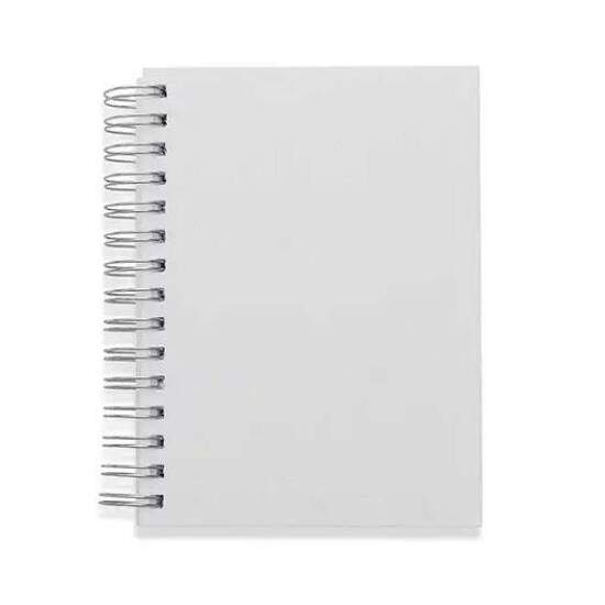 Agenda Permanente 190 Folhas com Capa Pet para Sublimao - 14,5x20cm