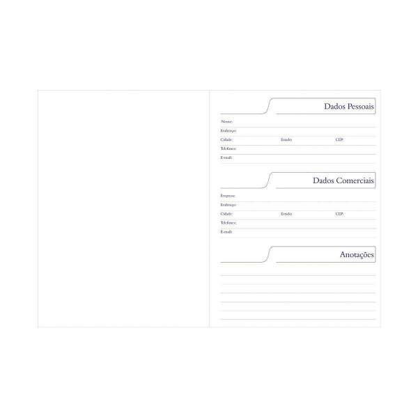 Caderno Grande Permanente 100 Folhas com Capa Pet para Sublimao - 20,4x27,6cm