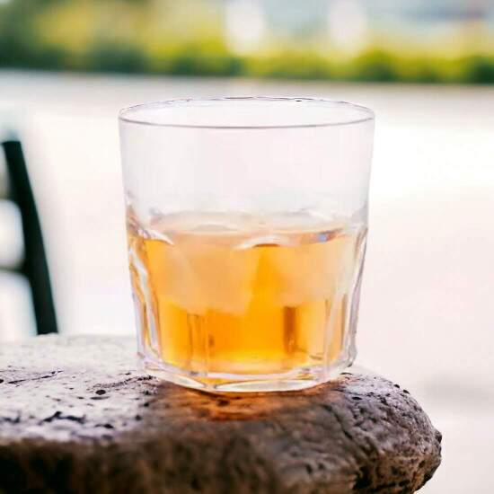Copo Whisky de Acrlico Cristal para Transfer - 300ml