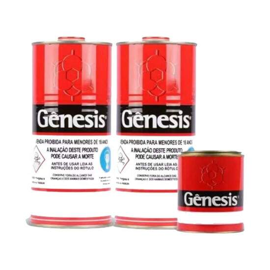 Kit Resina de Sublimao RS.1010, Catalisador 220ml e Diluente Gnesis - 900ml