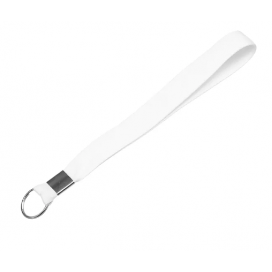 Chaveiro Cordo Acetinado Alvejada para Sublimao - 11mm x 10cm