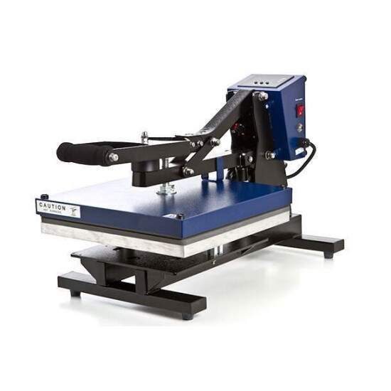 Prensa Trmica Plana Mundi Premium Auto Open Base Deslizante 38x38cm - 110v/220v