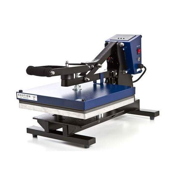 Prensa Trmica Plana Mundi Premium Auto Open Base Deslizante 38x38cm - 110v/220v