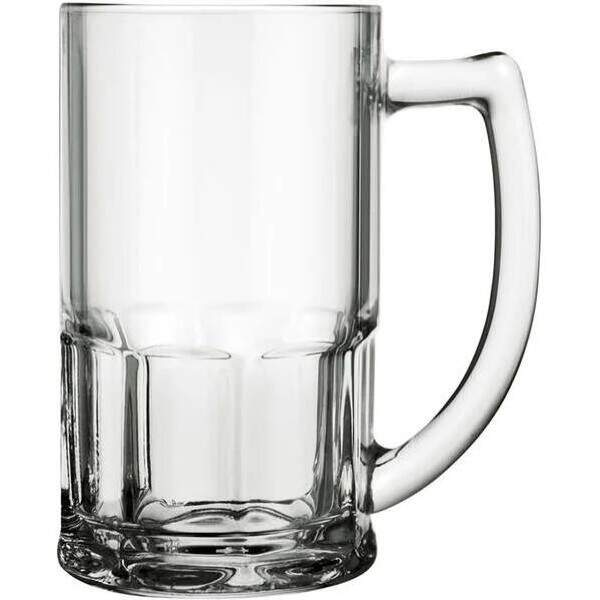 Caneca Chopp de Vidro Nadir Bristol para Transfer - 340ml