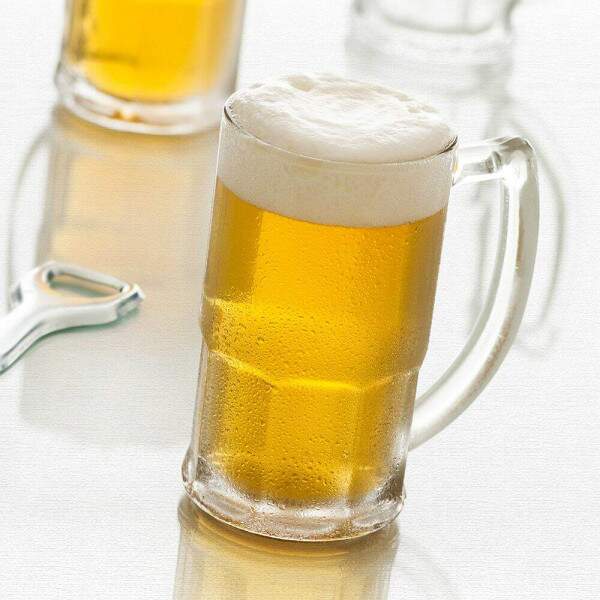 Caneca Chopp de Vidro Nadir Bristol para Transfer - 340ml
