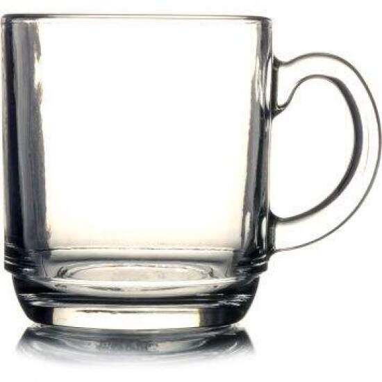 Caneca de Vidro Transparente para laser - 300 ml