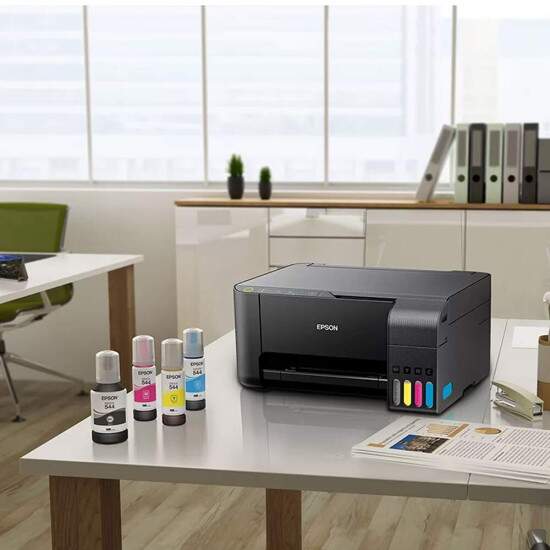 Kit Impressora Sublimtica Multifuncional Epson EcoTank L3250, Wireless, Wi-Fi Direct