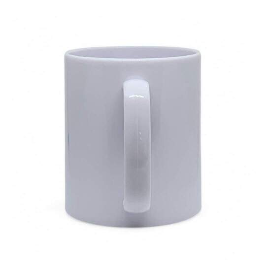Caneca de Plstico Branco para Transfer Laser - 325ml