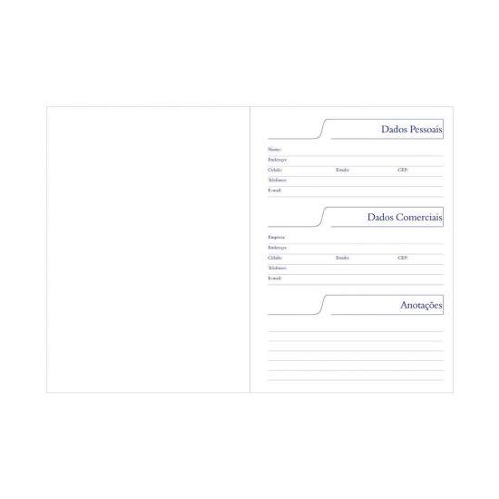 Caderno Pequeno Permanente 100 Folhas com Capa Pet para Sublimao - 15x21cm