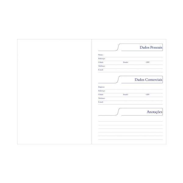 Caderno Pequeno Permanente 100 Folhas com Capa Pet para Sublimao - 15x21cm